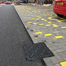 Gatic channel drainage installed at Shopping Centre