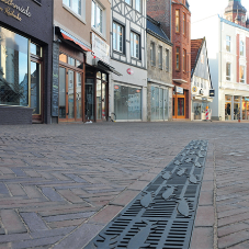 Freestyle bespoke gratings for town centre upgrade