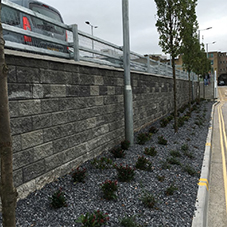 Fortrac Geogrid at Plymouth coach station