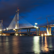 21KM of stainless steel strand for Queensferry Crossing