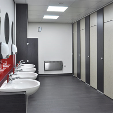 Cubicle Centre upgrades washroom facilities at Ashland