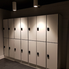 Made-to-measure lockers for Elsley House in central London