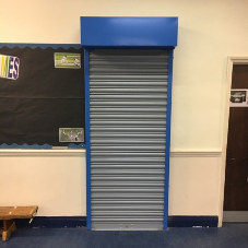 Steel roller shutters for North Bridge House School