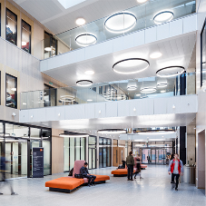 Armstrong Ceilings feature in striking new library