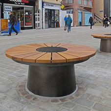 Visual seating for Lincoln city centre