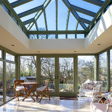 David Salisbury delivers a Modern Orangery to Jersey