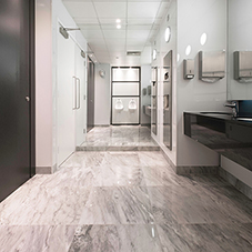 Washroom fit-out for prestigious London office