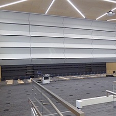 Large Skyfold partition at Oxford Brookes University