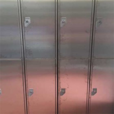 New range of stainless steel lockers