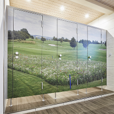 Stunning Kemmlit washrooms for Oberböhringen Golf Course