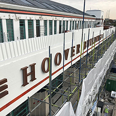 Long-term concrete protection for The Hoover Building