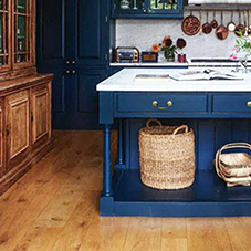 Solid wood floor featured in House and Garden