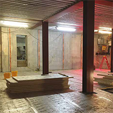 Delta basement waterproofing for London Synagogue