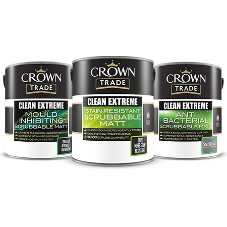 Clean & hygienic paint from Crown Trade