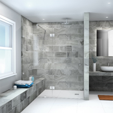 Bespoke showering solutions from CR Laurence
