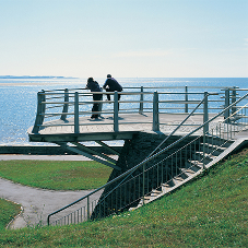 Bespoke viewing towers at Llanelli seafront