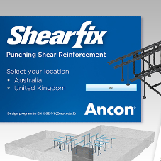 Ancon enhances Shearfix stud-rail calculation program