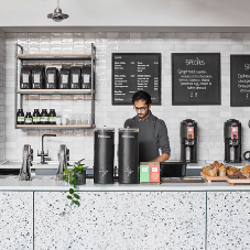 Diespeker delivers a stunning frontage for Origin Coffee