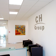 New branding and signage for CH Group’s new office