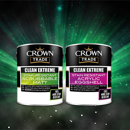 Clean Extreme Stain Resistant Scrubbable paint reduces maintenance