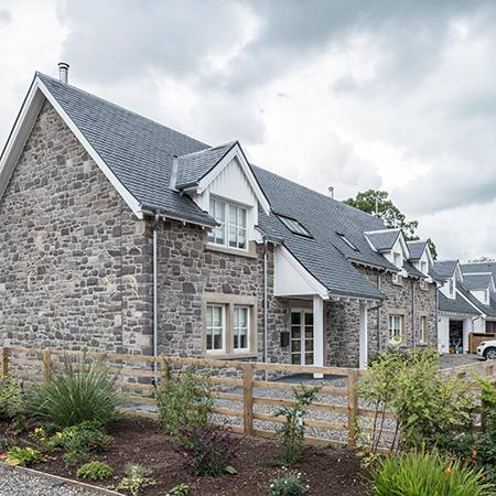 Sturdy roofing slate for beautiful rural Scottish homes