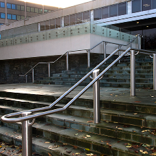 ASF supply stylish handrails for Bradford Library