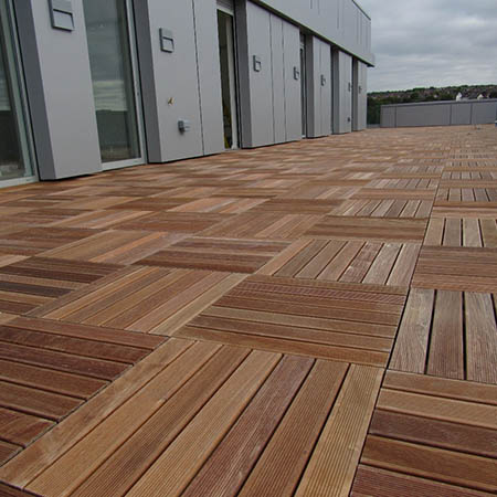 Timber Tiles for retrofit roof project in Brighton
