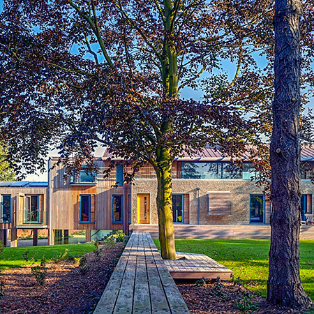 Stunning FSC Ipe Timber for Arboretum House