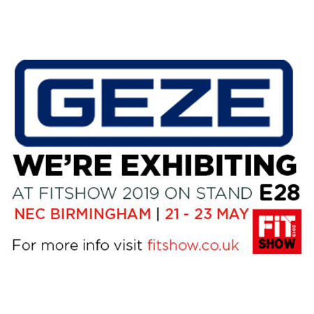 GEZE UK showcase products at the FIT Show