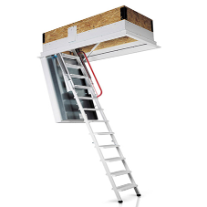 Premier Loft Ladders’ Isotec 200 is ideal for fire protection in energy efficient buildings