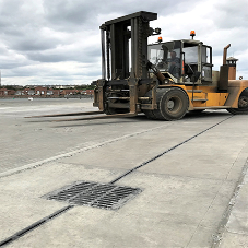 Hauraton high capacity drainage systems installed at Port Sunderland