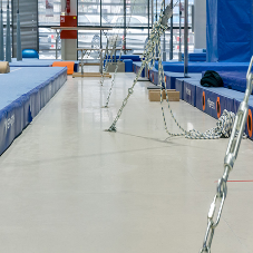 High-Tech Polish Gym Installs Flowcrete Flooring