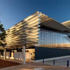 Natural ventilation for Netball Central in Sydney Olympic Park