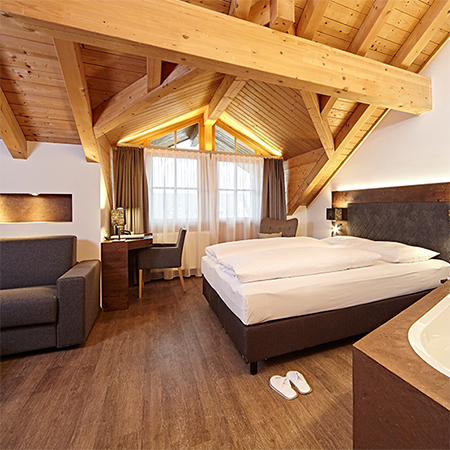 Stylish acoustic wooden flooring for hotel in Germany