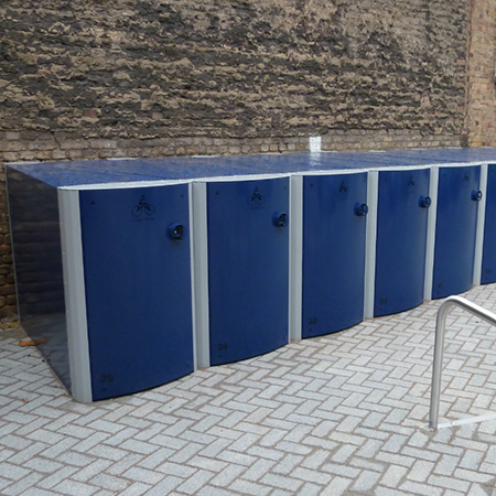 Velo-Safe lockers for Royal London Hospital