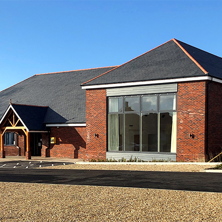 Slate roofs show endurance at new village hall
