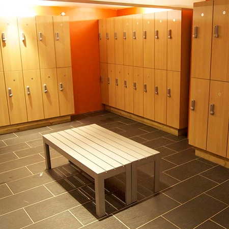 Robust MFC lockers for Urban Fitness Henley