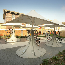 Cyclepods provide bicycle parking for Brighton and Sussex Uni