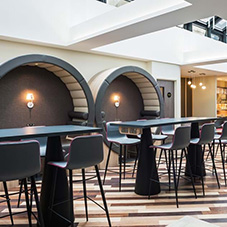 LVT flooring for bold and quirky Shoreditch hotel