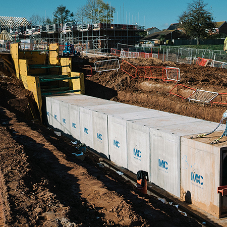 FP McCann's Box Culverts specified on Exmouth Housing Development