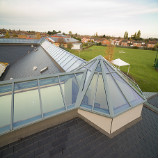 Xtralite rooflight solutions bring natural light to Abbey Hill Academy