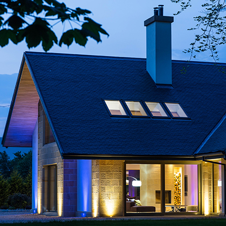 CUPA HEAVY 3 natural slate in award-winning country house