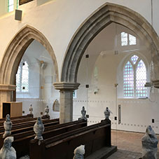 'Divine' glass partitioning for St Mary's Church