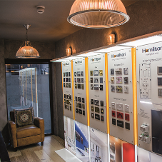 Hamilton have opened a new showroom in Cannon Street, Central London