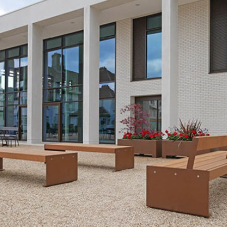 New furnishings allow staff and pupils to sit and relax at Downe House