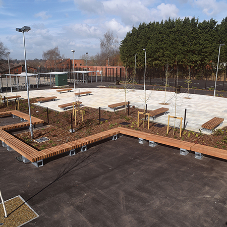 Broxap have provided practicality and modernity to this new academy