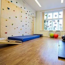 New climbing wall for children and adults’ Occupational Therapy room
