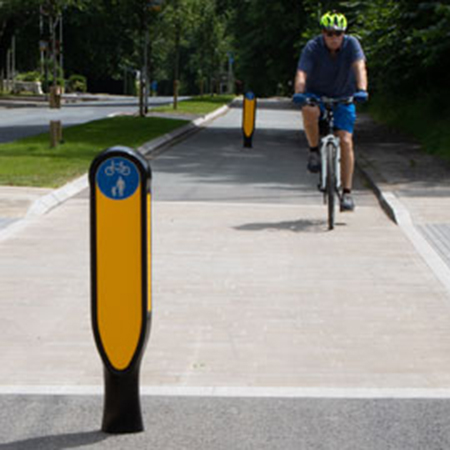 Glasdon launch new generation of Cycle Route Bollards