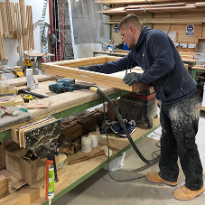 Apprenticeships: Alfie – Level 2 Joinery and Carpentry