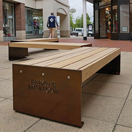 Elements® XL benches perfect for Bligh's Meadow Shopping Centre